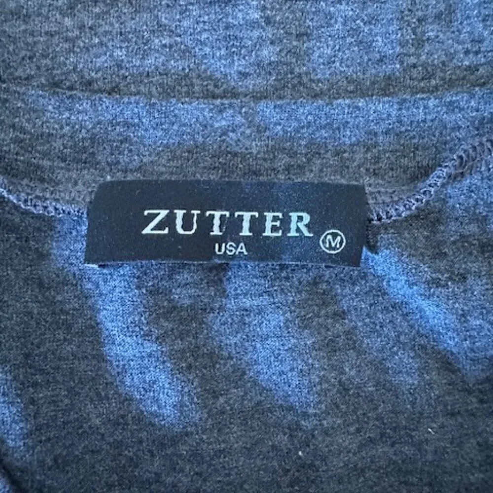 Zutter "Be Kind" Charcoal Tank Top   8509 - Picture 5 of 6